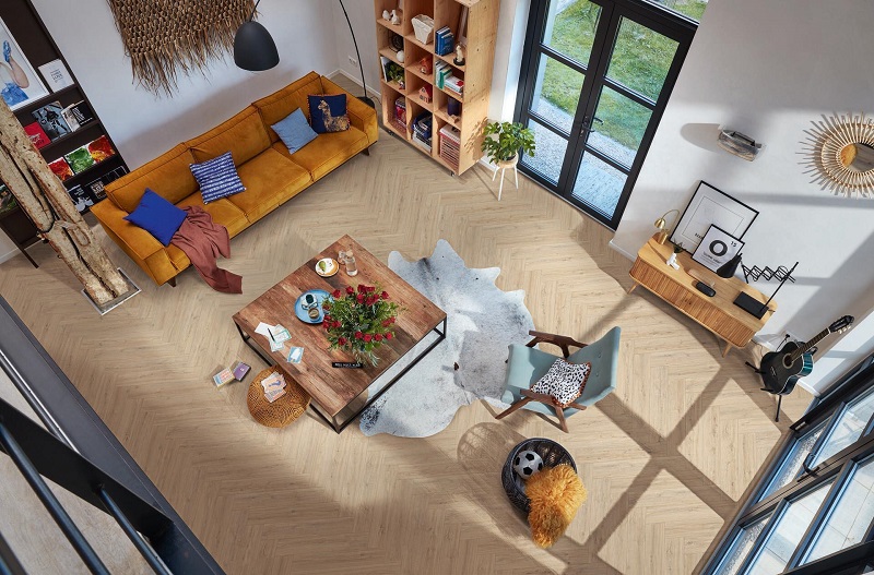 Meister Visgraat LS350 Rotseik zand 7122 - 07122 laminate ls350 ambiente r01 - Meister Visgraat LS350 Rotseik zand 7122