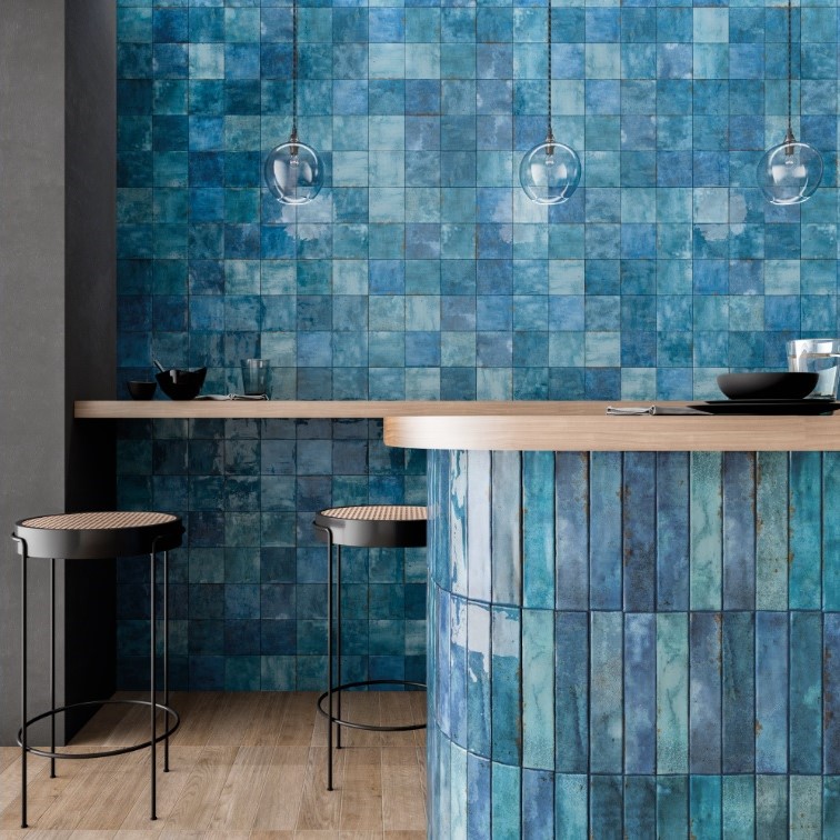Enamel Ocean diverse afmetingen - 1 00203001 enamel square ocean 12 5x12 5 stuk sfeer - Enamel Ocean 12,5x12,5