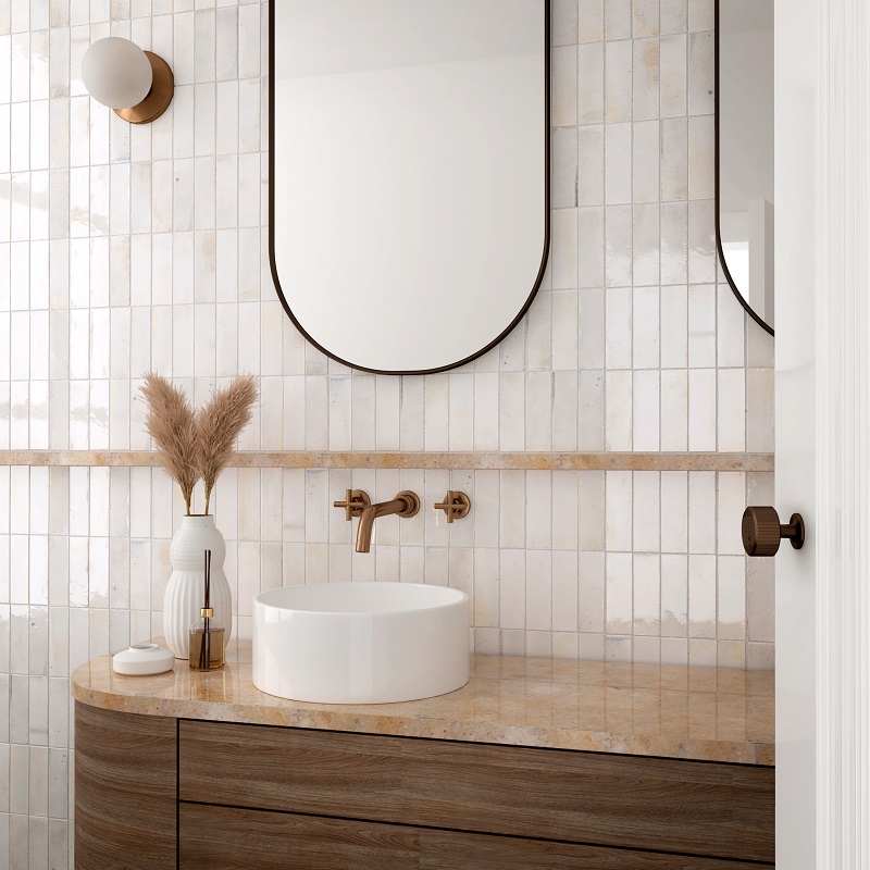 Hanoi White 5,1x16,1cm - 1 00214016 hanoi white 5 1x16 1 sfeer - Hanoi White 5,1x16,1