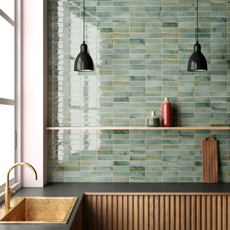 Hanoi Celadon 5,1x16,1cm - 1 00214022 hanoi celadon 5 1x16 1 sfeer - Hanoi Celadon 5,1x16,1