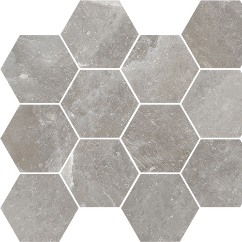 Salt Stone Ash Esagono 30x34x0,9cm - 1 09076087 salt stone ash esagono 30x34 stuk - Salt Stone Ash Esagono