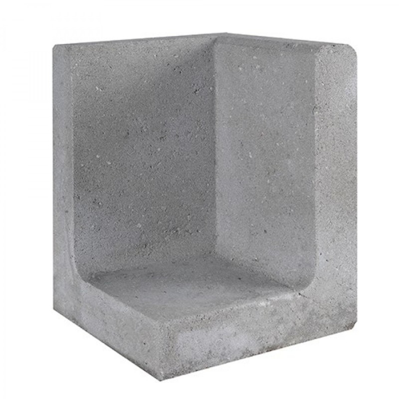 L-hoekelement grijs diverse hoogtes - 1868 thickbox default l hoekelement grijs hoogte 40cm - L-hoekelement grijs hoogte 40cm