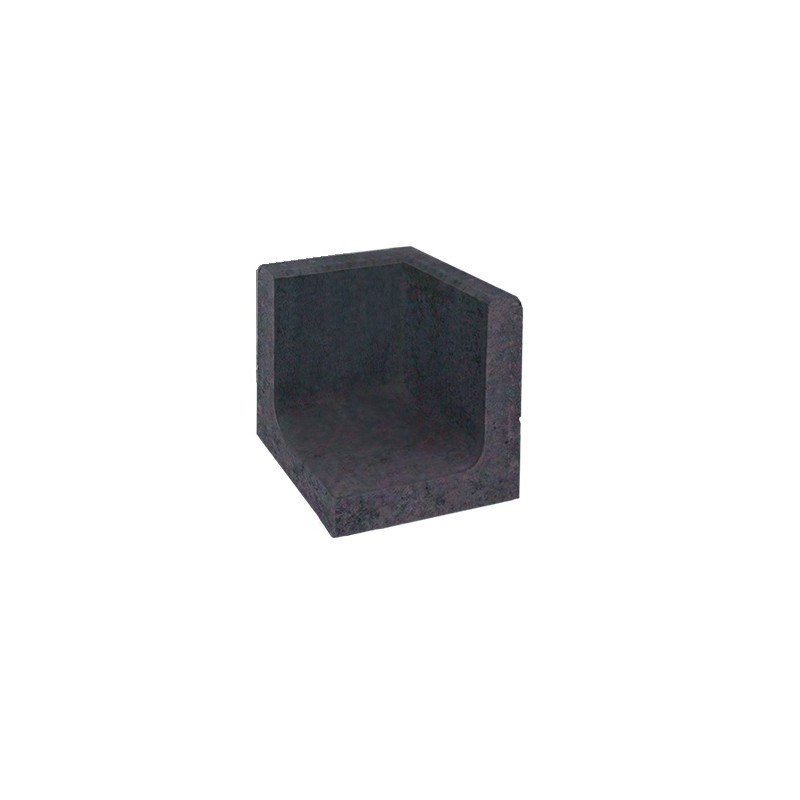 L-hoekelement zwart diverse hoogtes - 1869 thickbox default l hoekelement zwart hoogte 40cm - L-hoekelement zwart hoogte 40cm