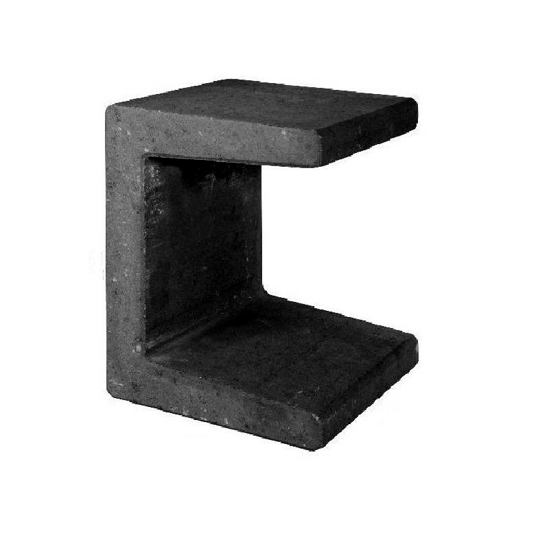 U-element zwart diverse hoogtes - 1879 thickbox default u element zwart hoogte 30cm - U-element zwart hoogte 30cm