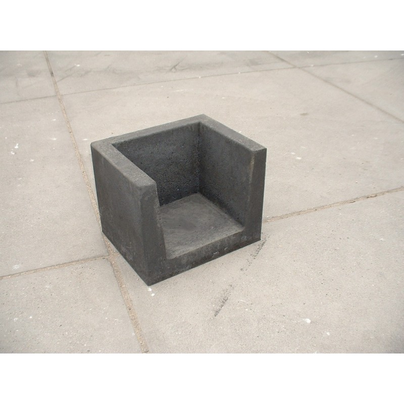 U-hoekelement zwart diverse hoogtes - 1885 thickbox default u hoekelement zwart hoogte 50cm - U-hoekelement zwart hoogte 40cm