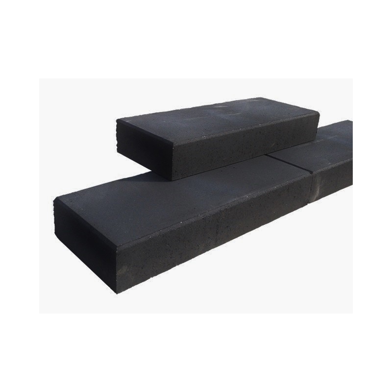 Traptrede strak zwart 100x40x16cm - 1892 thickbox default traptrede strak 15x40x100cm zwart - Traptrede strak zwart 100x40x16cm