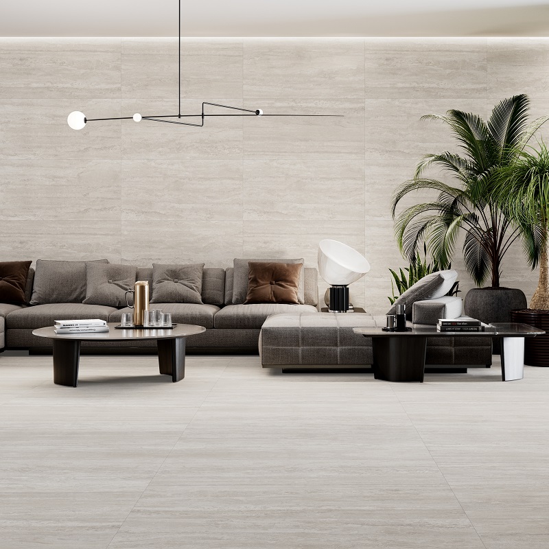 Travertine Vein Light 60x120x1cm - 2 01077048 travertine vein light anti 60x120 sfeer 1 - Travertine Vein Light 60x120
