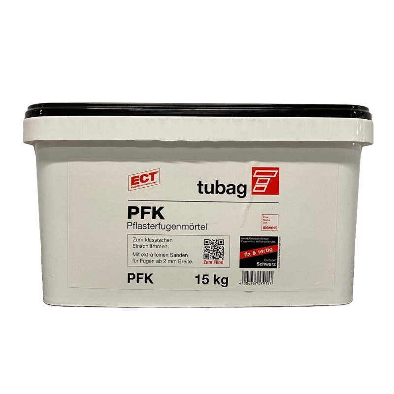 Tubag PFK Schwarz/Zwart (15 kg) - 2 10 12 - Tubag PFK Schwarz/Zwart
