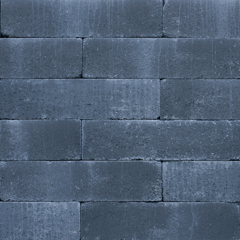 Tuinvisie Wallblock Old Antraciet Getrommeld hoogte 15cm diverse afmetingen - 201880 wallblock old 15x15x60 cm antraciet 50000140 - Wallblock Old Antra 60x15
