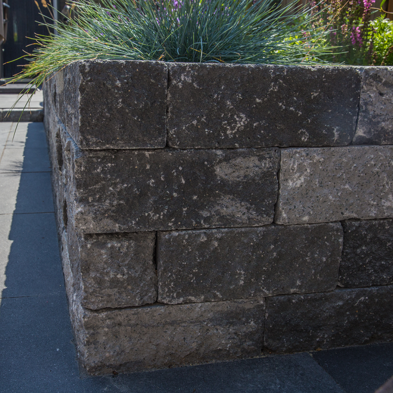 Tuinvisie Wallblock Tumbled Zeeuws Bont Gespleten En Getrommeld 30x12x12cm - 211288 wallblock tumbled 30x12x12 cm zeeuws bont 211468 ambiento 60x60x5 cm gloom 4 50004357 - Wallblock Tumbled Zeeuws 30x12