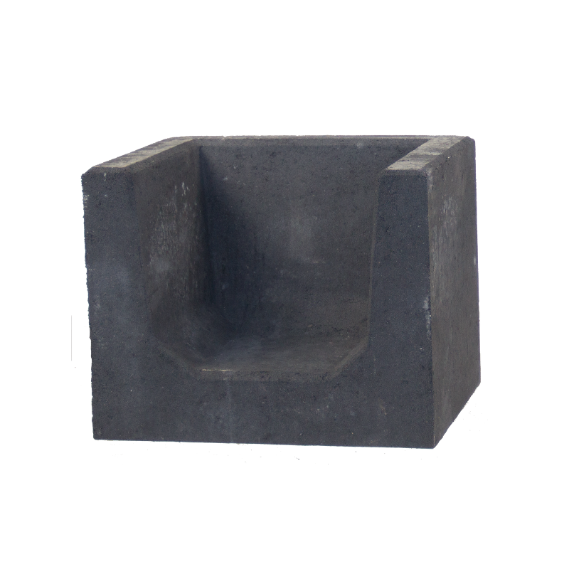 U-hoekelement zwart diverse hoogtes - 6 - U-hoekelement zwart hoogte 40cm