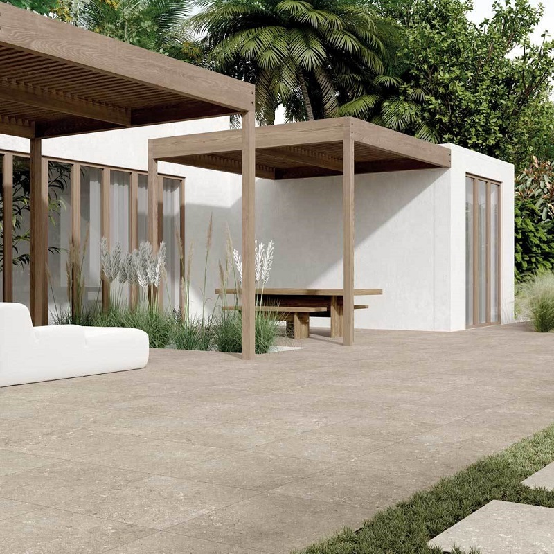 Robusto Ceramica 3.0 Shellstone Taupe KTBN02 60x60x3cm - 65b8d420a1144763b8873e02 amb shellstone taupe beige  - KTBN02 Shellstone Taupe 60x60x3cm