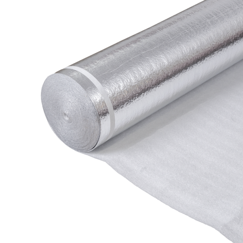 Ondervloer Alufoam 2mm + 20cm overlap met plakstrip - 86100 - 86100