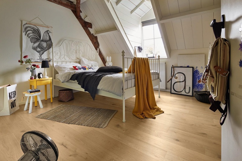 MeisterParquet. longlife PS300 Eik authentic cr&egrave;me 09020 - 9020 ps300 ultramattlackiert ambiente r01 - Meister.Parquet PS300 09020