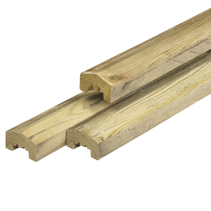 Afdekregel grenen smal 3.6x8.2x180cm TG59 - Afdekregel smal grenen tg59 - Afdekregel b29 TG59
