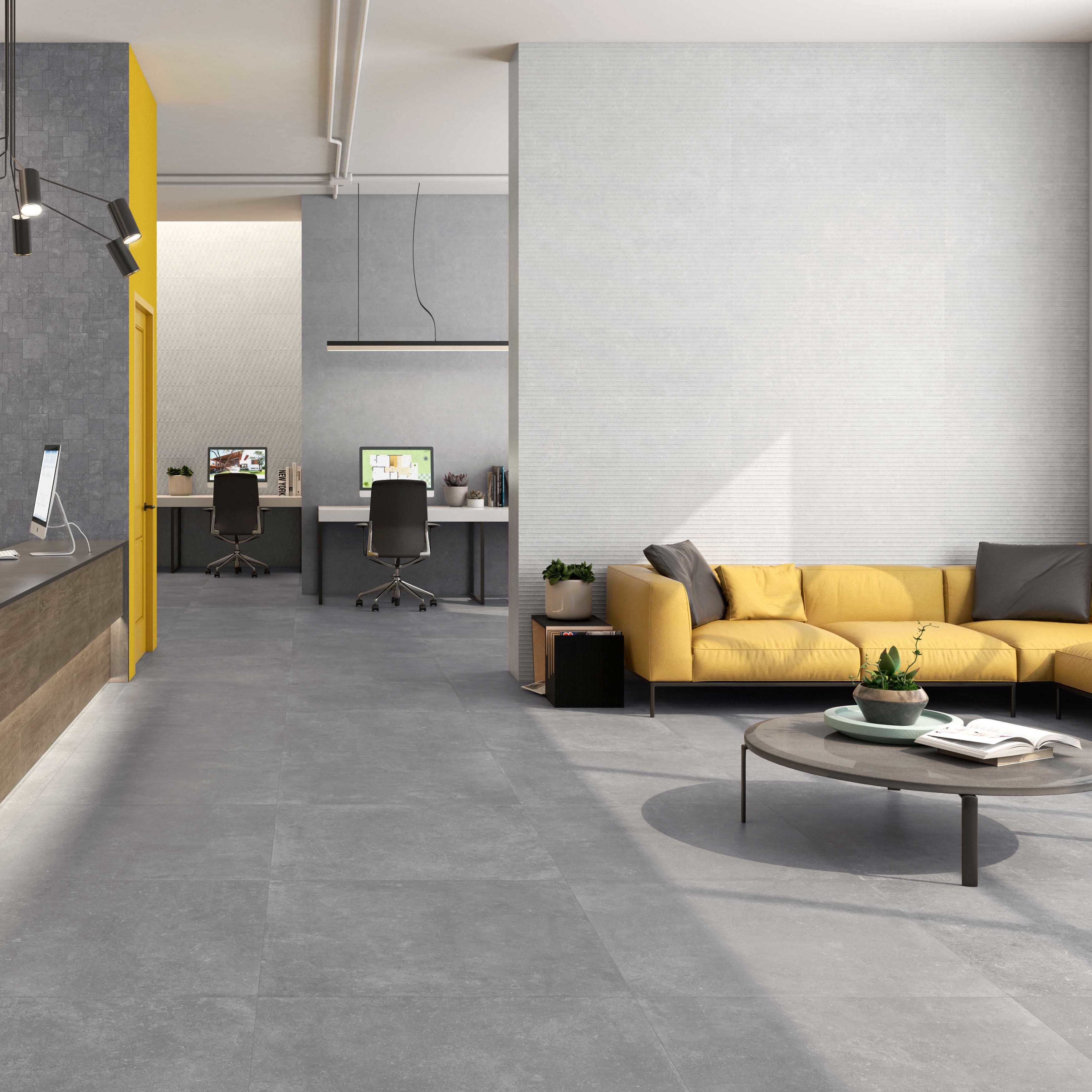 B-Stone Outline Ceniza Decor 25x75x1,01cm - B stone outline ceniza decor sfeer - B-Stone Outline Ceniza 25x75