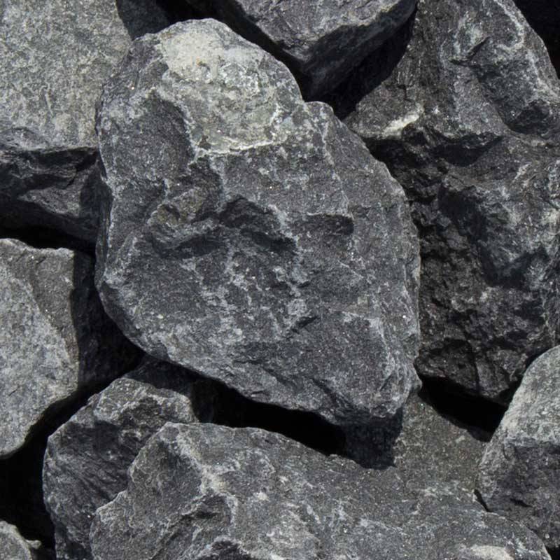 Basalt breuksteen 50-80mm - Basalt breuksteen 50 80 - Basalt breuksteen 50-80mm Midibag