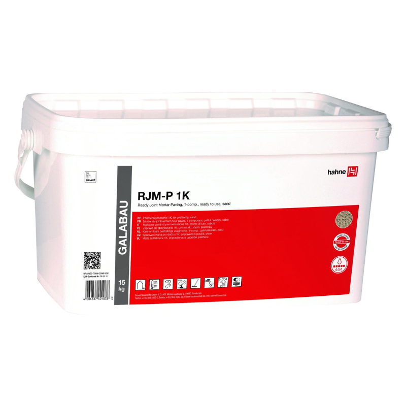 Bestratingsvoeg Hahne RJM-P Ready Zand (15 kg) - Bestratingsvoegen productfoto - Hahne RJM-P Ready Zand
