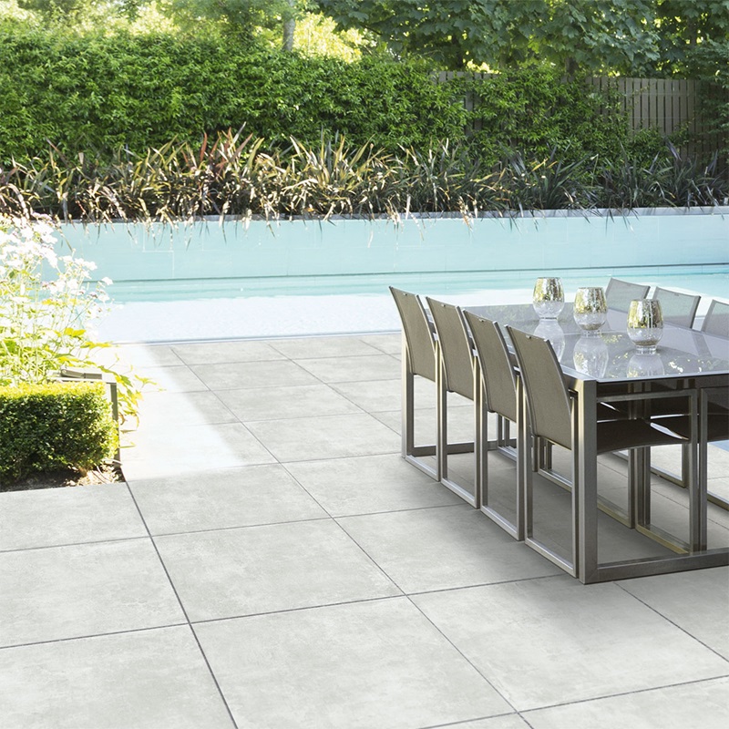 Robusto Ceramica 3.0 Betonoptik Light KTBN02 diverse afmetingen - Betonoptik light sfeer - KTBN02 Betonoptik Light 60x60cm