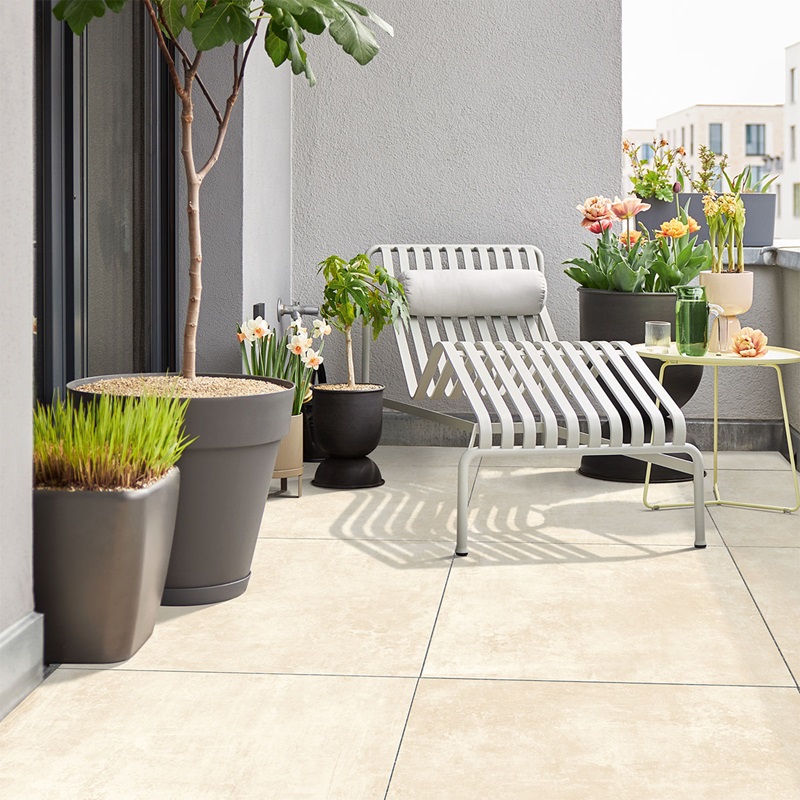 Robusto Ceramica 3.0 Betonoptik Sand KTBN02 diverse afmetingen - Betonoptik sand - KTBN02 Betonoptik Sand 60x60cm