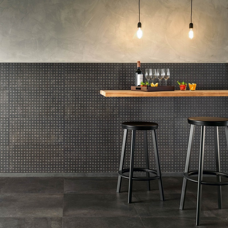 Bits Quad Pitch Black diverse afmetingen - Bits quad pitch black 1 1 - Bits Quad Pitch Black 30x60cm