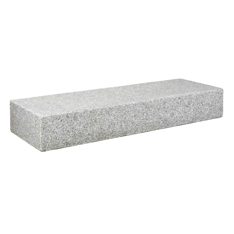 Natuursteen Bloktrede Tibet Asian White dikte 15cm diverse afmetingen - Bloktreden tibet asian white 2 - Natuursteen Bloktrede Tibet Asian White 50x35
