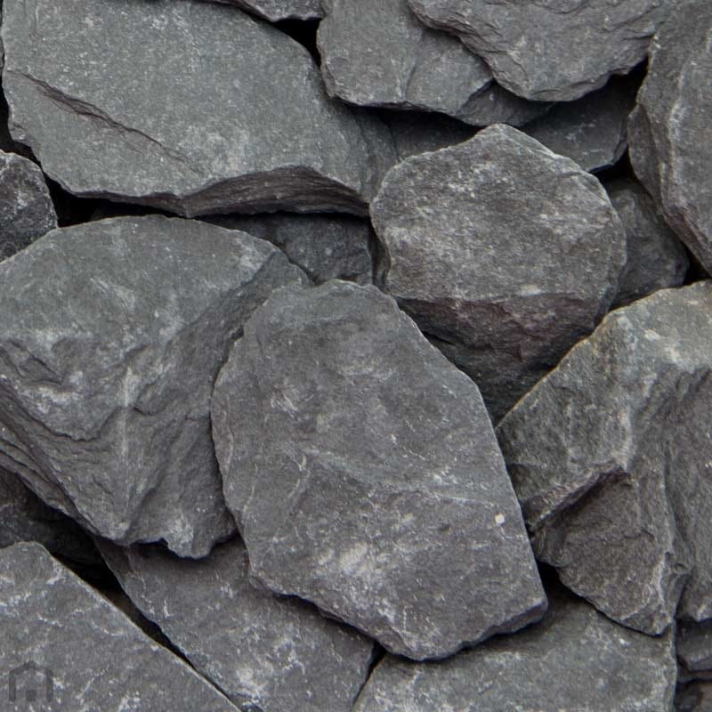 Canadian Slate zwart breuksteen 60-180mm - Canadian slate zwart 60 180mm - Canadian Slate zwart brst 60-180mm Midi