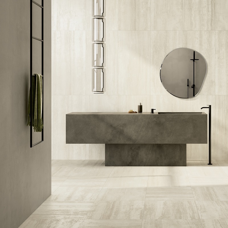 Touch Stone White Vein Silk diverse afmetingen - Ceramiche coem touch stone vein white 60 4x60 4 white 60 4x120 8 levigato matt - Touch Stone White Vein Silk 30,2x60,4cm