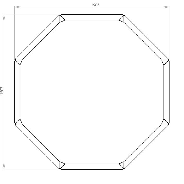 Gepoedercoat Staal Plantenbak Chicago 50 diverse hoogtes - Chicago 500 1 1 - Gepoedercoate Chicago 50 Hoogte 30cm