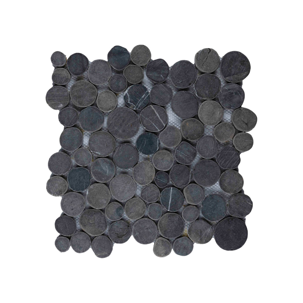Moza&iuml;ek munt grijs - Coin grey - BN113 munt grijs