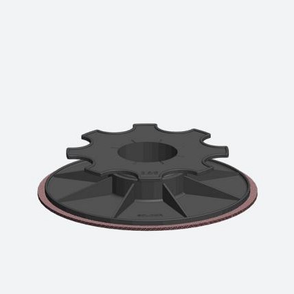 Comfort stelvoet IPV3.5-5 met rubber onderlaag bereik 3,8 - 5,3cm - Comfort stelvoet ipv35 5 met rubber onderlaag bereik 38 53 cm - Comfort stelvoet IPV3.5-5cm