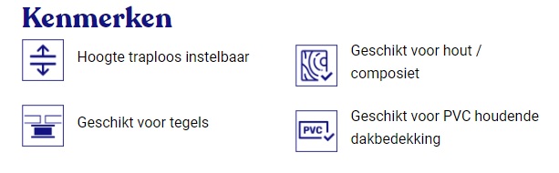 Comfort stelvoet PV11-14 bereik 11 - 14cm - Comfort stelvoet pv11 14 bereik 11 14 cm kenmerken - Comfort stelvoet PV11-14cm