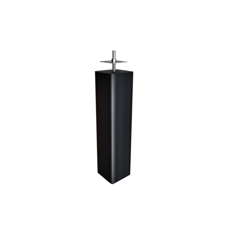 Cortenpoer Black - Cortenpoer black - Cortenpoer 15x15x60cm Black KP0200