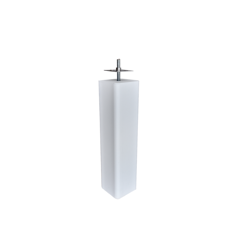 Cortenpoer White - Cortenpoer white - Cortenpoer 15x15x60cm White KP0210