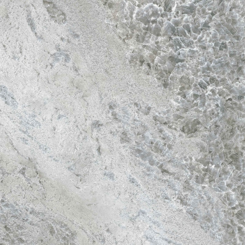 Ariostea Ultra Crystal Quartz Crystal Grey Lucidato Shiny diverse afmetingen - Crystal quartz crystal grey - Ariostea Crystal Grey Lucidato Shiny 37,5x75