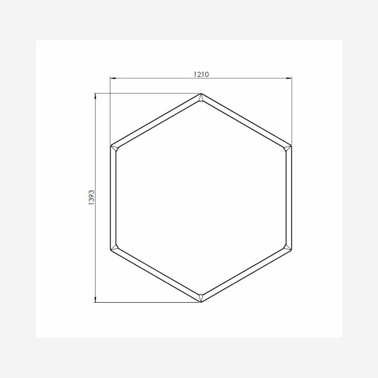 Gepoedercoat Staal Plantenbak Denver 70 Hoogte 70cm - Denver 700 - Gepoedercoate Denver 70 Hoogte 70cm