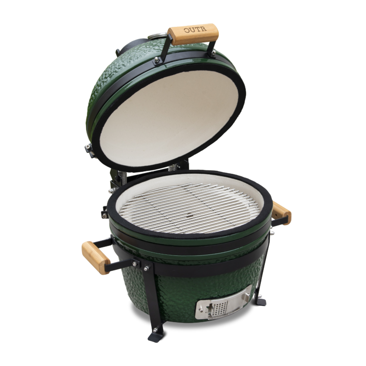 Kamado Grill Medium 40 - Groen - Dsc 8640 bewaangepast - Kamado Grill Medium 40 - Groen
