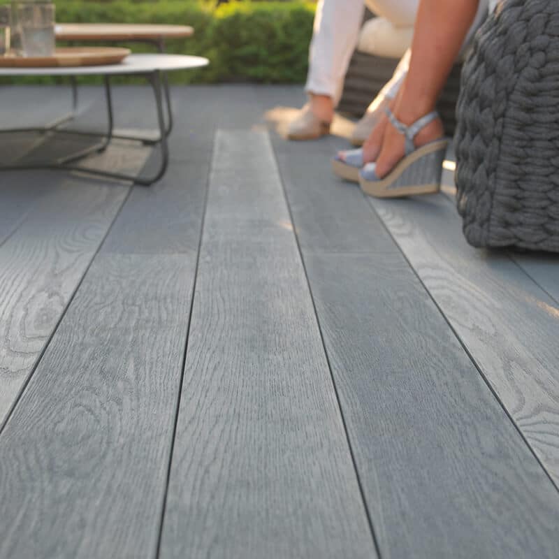 Vlonderplanken Enhanced Grain Brushed Basalt - Eg brushed basalt buitenvloer - Brushed Basalt
