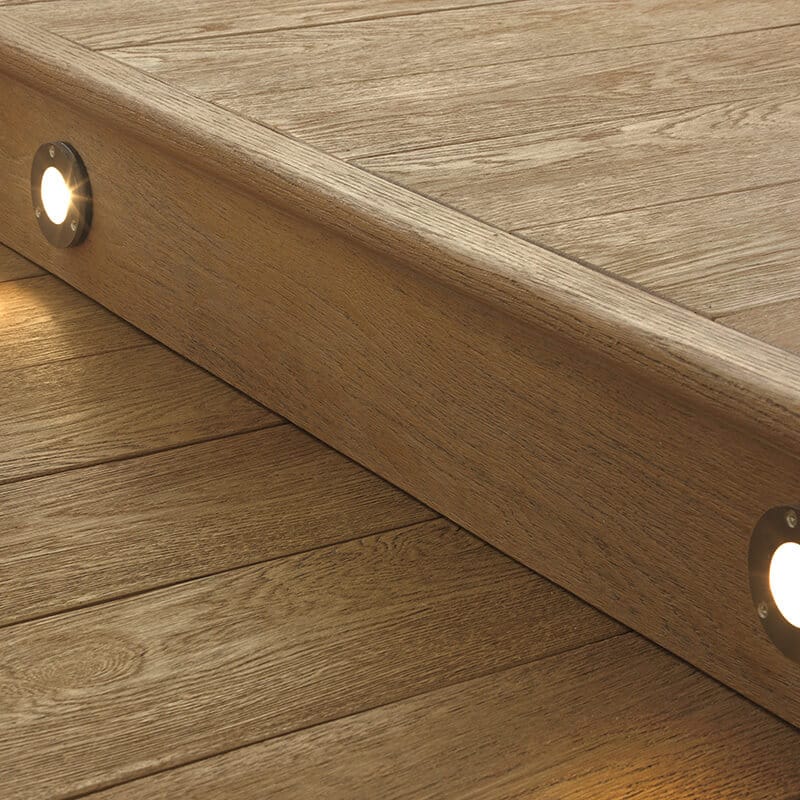 Vlonderplanken Enhanced Grain Golden Oak - Eg golden oak trap - Golden Oak