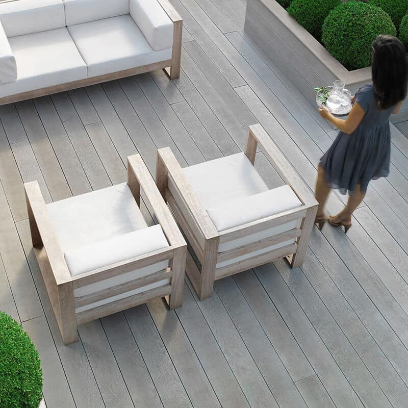 Vlonderplanken Enhanced Grain Smoked Oak - Eg smoked oak terrasvloer - Smoked Oak