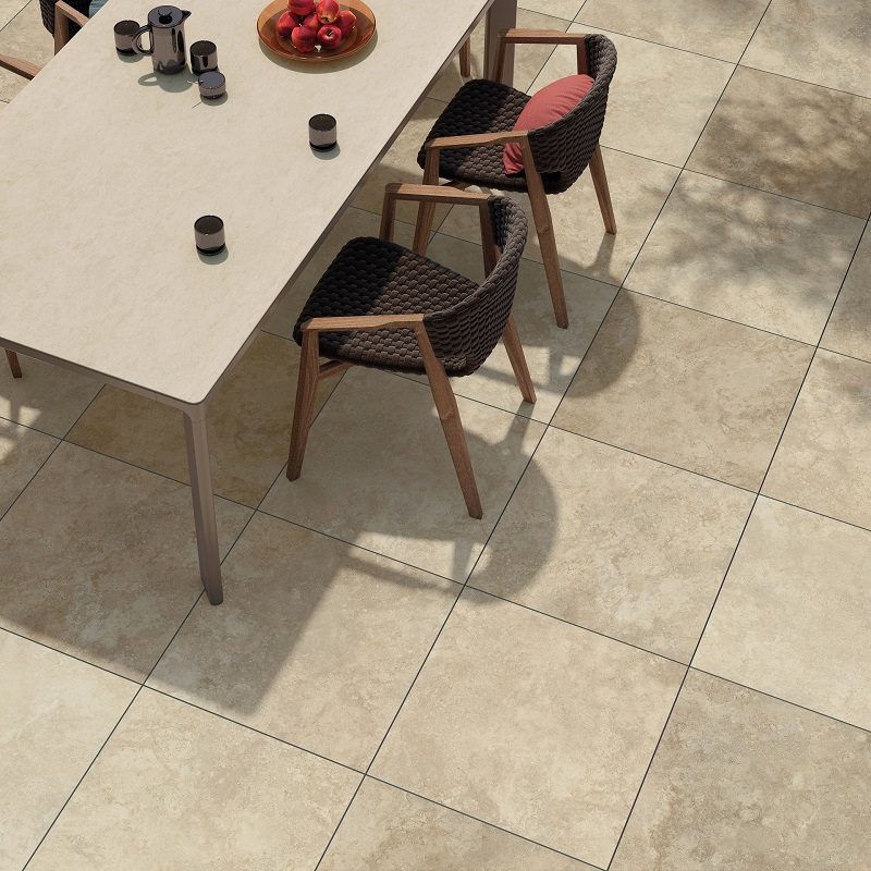 Mirage Elysian Travertino Rustic Cross EY15 KTBN04 60x60x2cm - Elysian travertino rustic cross ey15 sfeer - KTBN04 Rustic Cross EY15 60x60