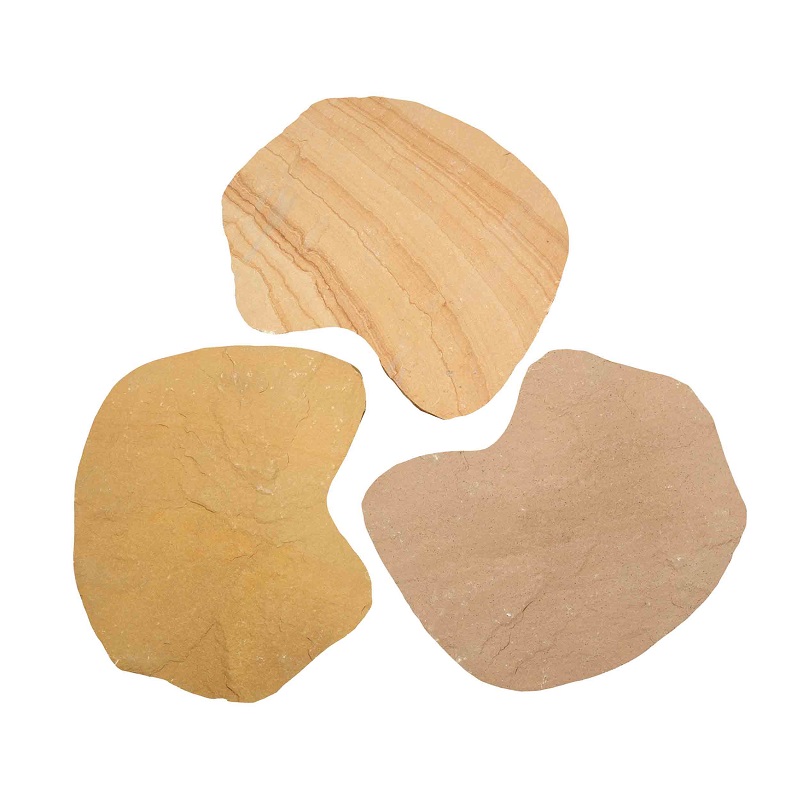 Stapstenen Golden Leaf - Flagstone golden leaf 5 - Stapstenen Golden Leaf