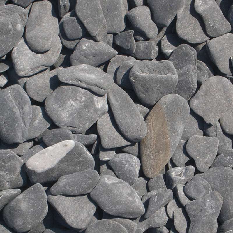 Flat Pebbles zwart 15-30mm - Flat pebbles zwart 15 30mm - Flat Pebbles zwart 15-30mm Midibag