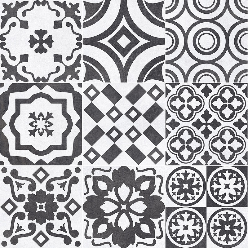 Flow Mix Classic Decor 20x20x0,82cm - Flow 200 mix classic dec sviluppo 1 - Flow Mix Classic Decor 20x20x0,82cm