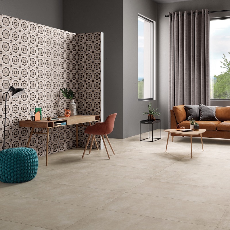 Flow Trend Beak Decor 20x20x0,82cm - Flow taupe 60121 ret trend beak 200 living 4 - Flow Trend Beak Decor 20x20x0,82cm