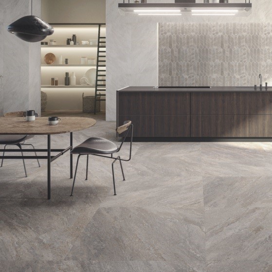 GeoCeramica Starter Quartzstone Grey Matt KTBN04 75x75x4cm - Geoceramica quartzstone grey matt 1 - KTBN04 Quartzstone Grey Matt 75x75