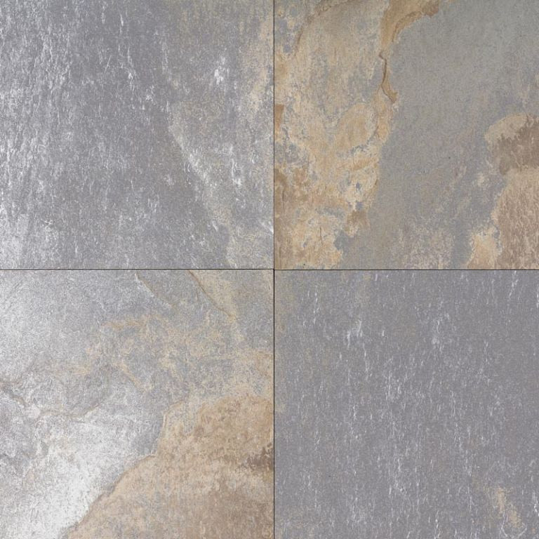 GeoCeramica Stone look Multicolor Stone Mix Dark KTBN04 100x100x4cm - Geoceramica topplaat 100x100x1 multicolor stone mix dark - KTBN04 Multicolor Stone Mix Dark 100x100x4cm