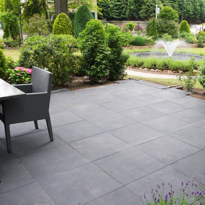 MBI GeoColor 3.0 Tops Graphite Roast 4cm dikte diverse afmetingen - Geocolor 30 60x60x6 graphite roast - MBI GeoColor 3.0 Tops Graphite Roast 60x60