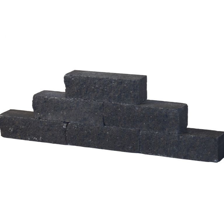 MBI Rox Splitsteen Antraciet hoogte 8,9cm diverse afmetingen - Gevelsteen rox 29x9x89 antraciet - Rox Splitsteen Antraciet 29x9