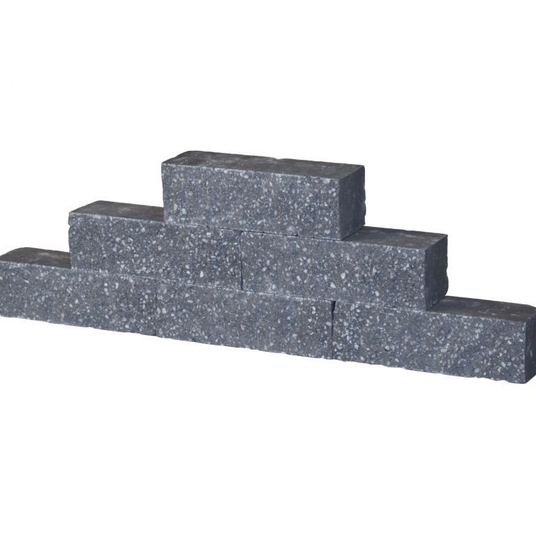 MBI Rox Splitsteen Noors Antraciet hoogte 8,9cm diverse afmetingen - Gevelsteen rox 29x9x89 noors antraciet - Rox Splitsteen Noors Antraciet 29x9
